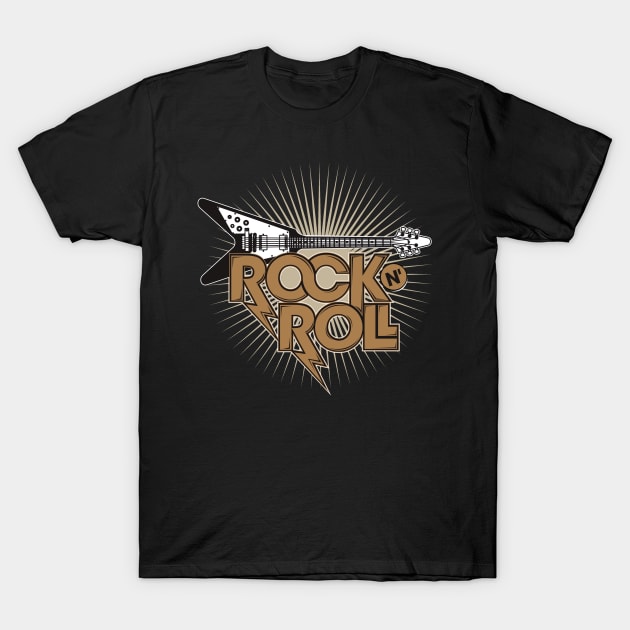 Rock N' Roll T-Shirt by Merilinwitch